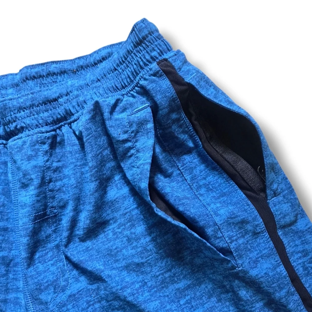 LULULEMON Pace Breaker Short Lined Liner Athletic Small Spacedye Blue